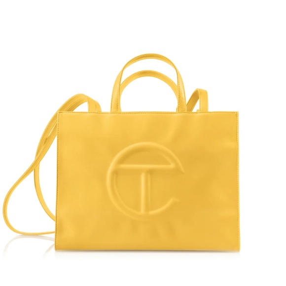 Telfar Bags Medium Yellow Telfar Bag Poshmark